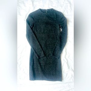 Long sleeve mini dress